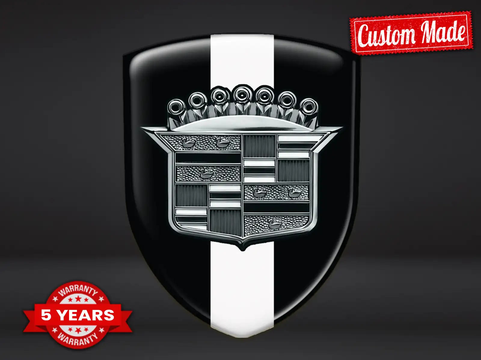Cadillac Selbstklebende Sticker Limitiert Hochwertig Robust